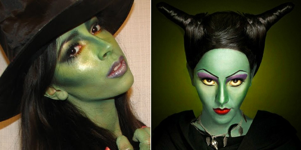 Как сделать макияж на хэллоуин фото урок